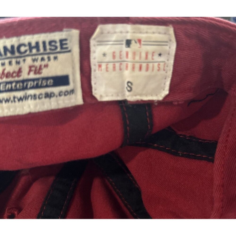 The Franchise Cincinnati Reds Baseball Cap Mens Fitted S Red 6 Panel Logo - Picture 9 of 9